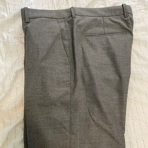 Vince grey cropped trousers